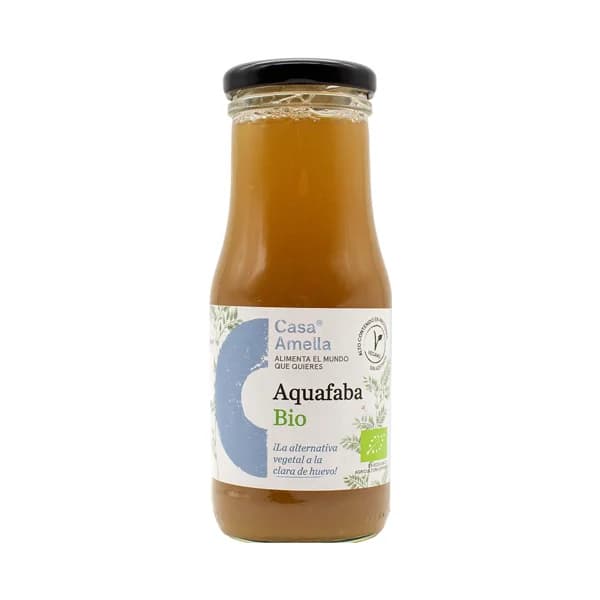 CASA AMELLA Aquafaba BIO (Alternativa vegetal a la clara de huevo) CASA AMELLA 250 ml. - 0.25 l - Imagen del producto en Findit