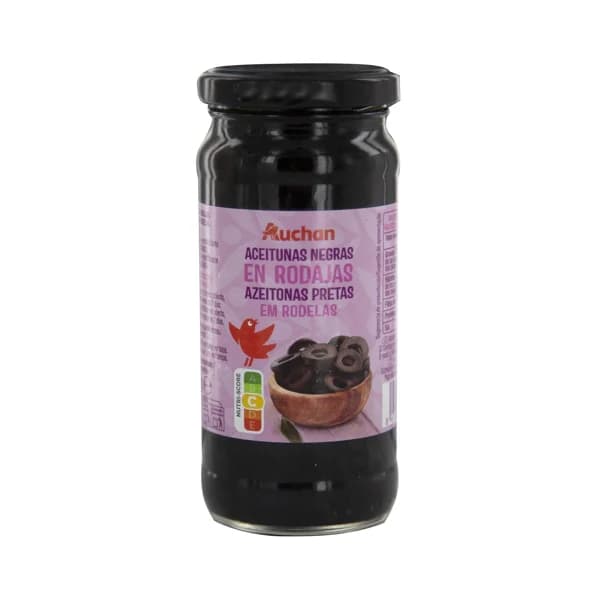 PRODUCTO ALCAMPO Aceitunas negras en rodajas PRODUCTO ALCAMPO 105 g. - 0.11 kg - Imagen del producto en Findit