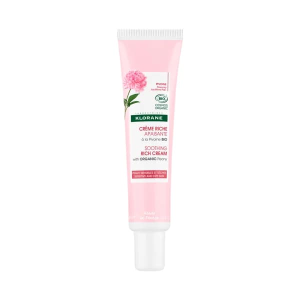 KLORANE Crema calmante con Peonia ecológica, para pieles sensibles y secas 40 ml. - 1 ud - Imagen del producto en Findit