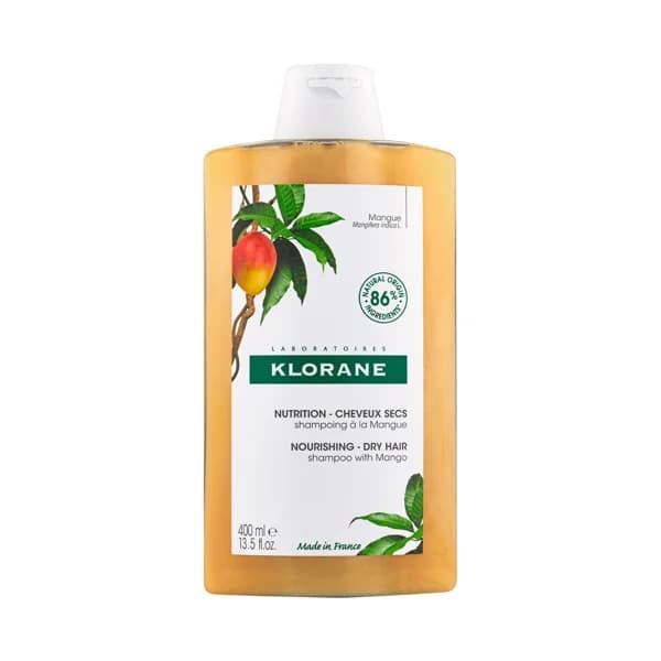 KLORANE Champú nutritivo al mango, para cabellos secos 400 ml. - 0.4 l - Imagen del producto en Findit