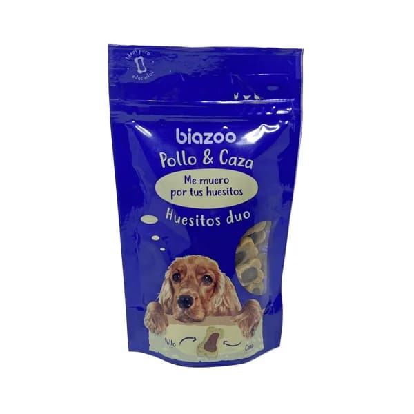 BIOZOO MASCOTAS Dúo huesitos pollo y caza BIOZOO 300 g. - 0.3 kg - Imagen del producto en Findit