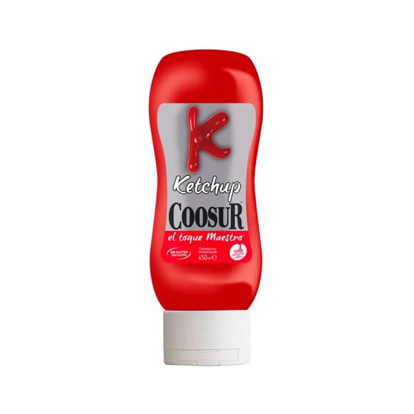 COOSUR Ketchup bote 450 g. - 0.45 kg - Imagen del producto en Findit