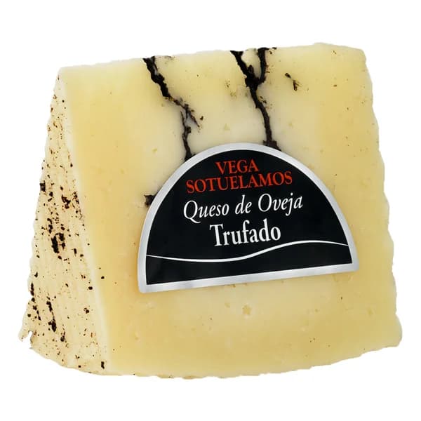 VEGA SOTUELAMOS Queso de oveja curado con paté de trufa cuña 200 g. - 0.2 kg - Imagen del producto en Findit
