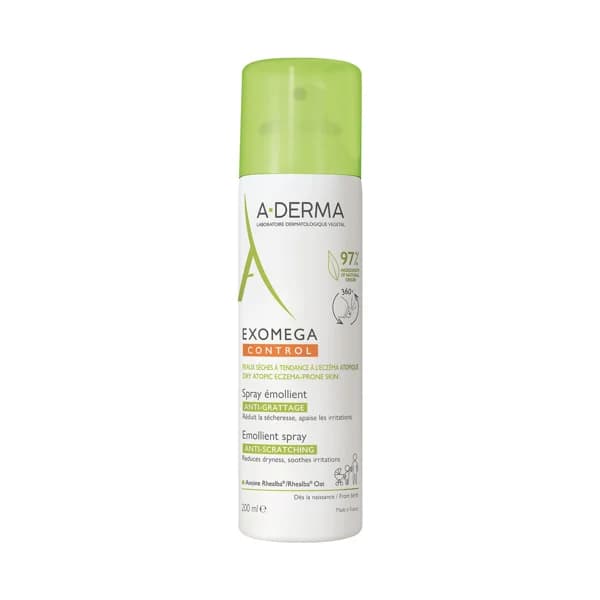 A.DERMA Exomega control Spray emoliente anti-irritaciones para pieles secas con tendencia atópica 200 ml. - 0.2 l - Imagen del producto en Findit