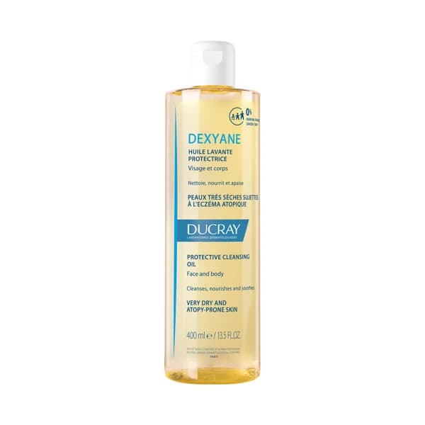 DUCRAY Dexyane Aceite limpiador protector de uso diario, para pieles muy secas con tendencia atópica 400 ml. - 0.4 l - Imagen del producto en Findit