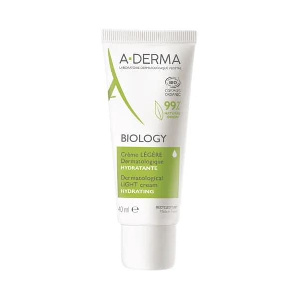 A.DERMA Biology Crema facial hidratante ligera, para pieles frágiles de nomal a mixta 40 ml. - 1 ud - Imagen del producto en Findit