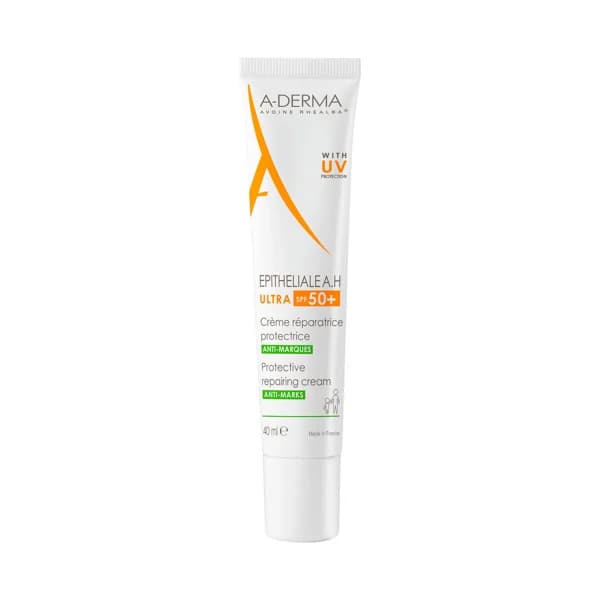 A.DERMA Epitheliale A.H Crema reparadora, protectora y anti-manchas con FPS 50+ 40 ml. - 1 ud - Imagen del producto en Findit