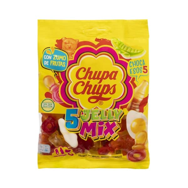 CHUPA CHUPS Golosinas blancas jelly mix CHUPA CHUPS 150 g. - 0.15 kg - Imagen del producto en Findit