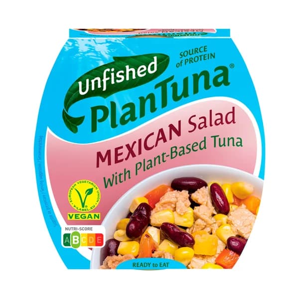 UNFISHED PLANTUNA Ensalada mexicana vegana 160 g. - 0.16 kg - Imagen del producto en Findit