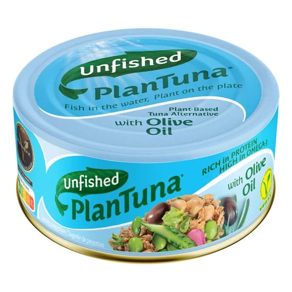 UNFISHED PLANTUNA Untable vegetal en aceite de oliva 150 g. - 0.15 kg - Imagen del producto en Findit