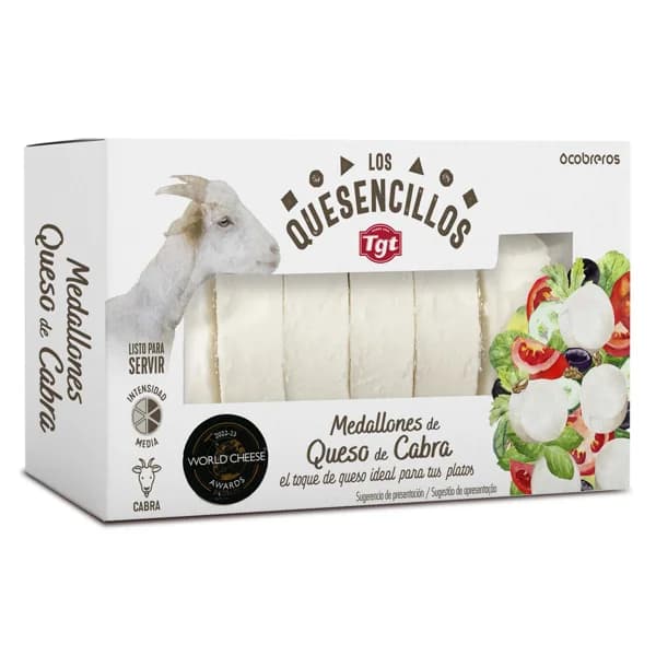 FLEUR DES MONTS Rulo queso de cabra en medallones FLEUR DES MONTS 100 g. - 0.1 kg - Imagen del producto en Findit