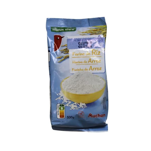 PRODUCTO ALCAMPO Harina de arroz sin gluten 500 g. - 0.5 kg - Imagen del producto en Findit