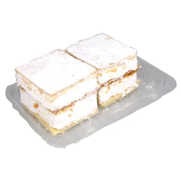 Milhojas de hojaldre rellenas de merengue, 160 gr, 2 uds. - 0.16 kg - Imagen del producto en Findit