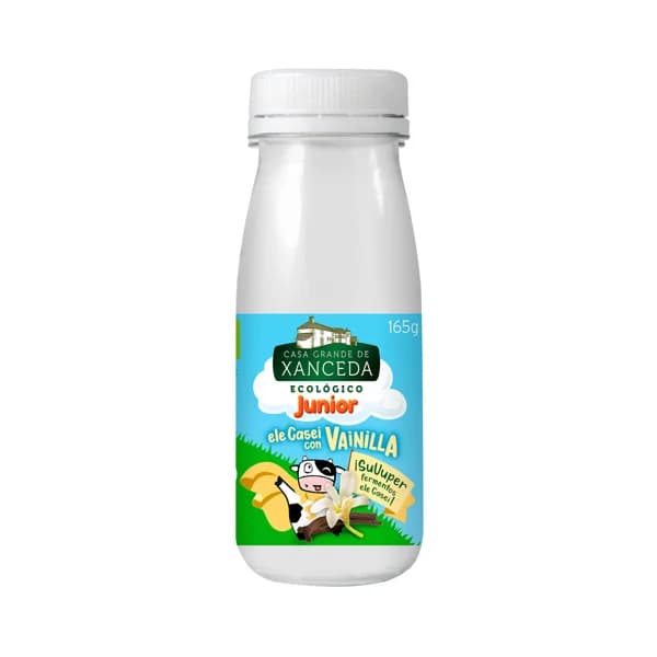 CASA GRANDE DE XANCEDA Leche fermentada ecológica con Lcasei y sabor a vainilla 165 g. - 0.16 kg - Imagen del producto en Findit