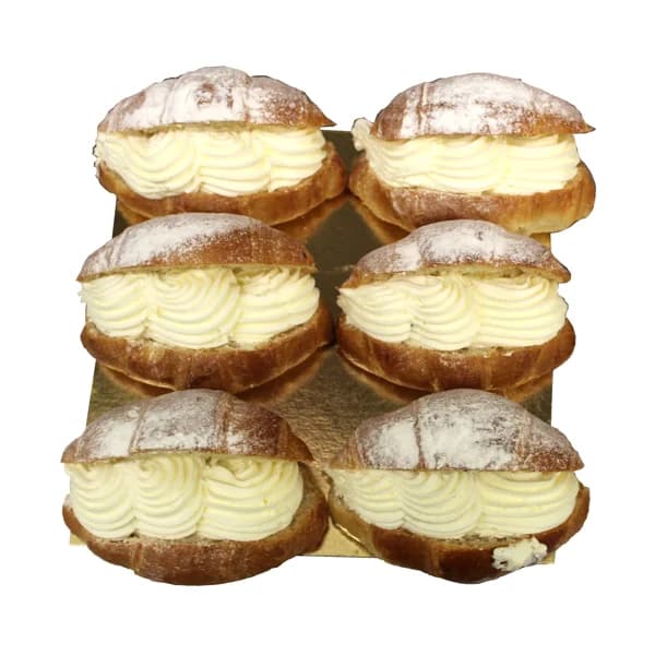 Croissant mini relleno de nata, 6 uds, 200g. - 0.2 kg - Imagen del producto en Findit