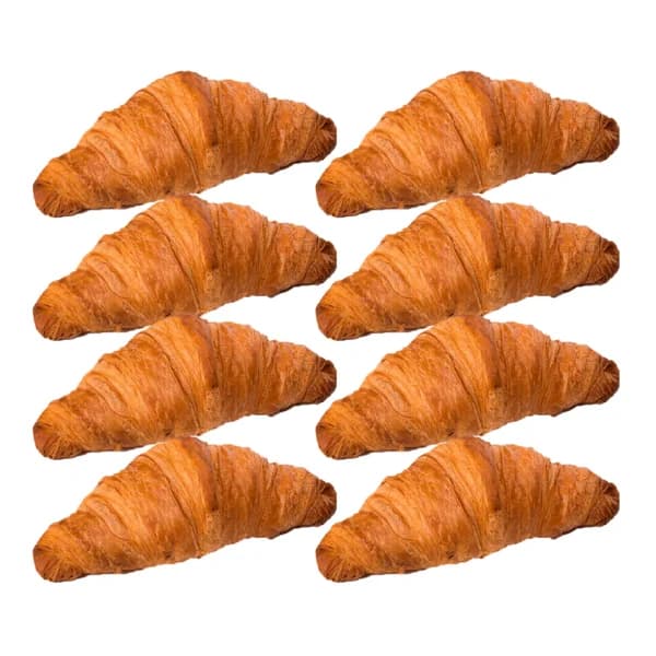 Croissant de mantequilla, 8 uds, 400g. - 0.32 kg - Imagen del producto en Findit