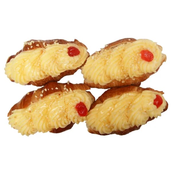 Croissant relleno de crema, 4 uds. - 0.52 kg - Imagen del producto en Findit