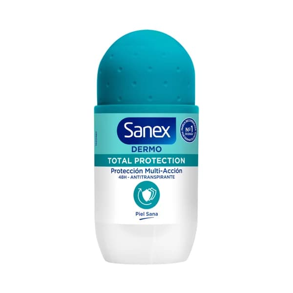 SANEX Dermo total protection Desodorante roll on para mujer con protección antitranspirante hasta 48 horas 50 ml. - 0.05 l - Imagen del producto en Findit