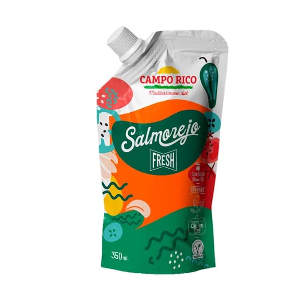 CAMPO RICO Salmorejo 350 ml. - 0.35 l - Imagen del producto en Findit
