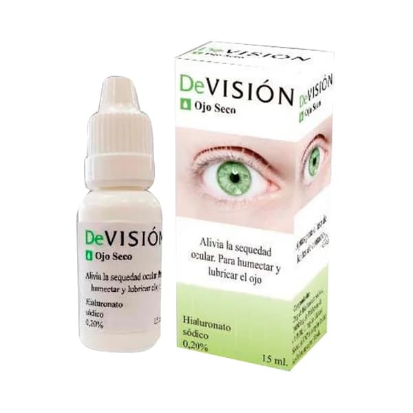 DE VISIÓN Gotas para aliviar la sequedad ocular, ya que lubrican el ojo 15 ml. - 1 ud - Imagen del producto en Findit