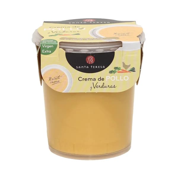 SANTA TERESA Crema de pollo y verduras 400 g. - 0.4 l - Imagen del producto en Findit