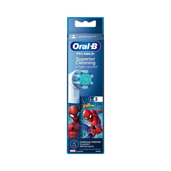 ORAL-B Pro kids3+ Recambio infantil ( a partir de 3 años) para cepillo de dientes eléctrico 3 uds. (Varios modelos) - 1 ud - Imagen del producto en Findit