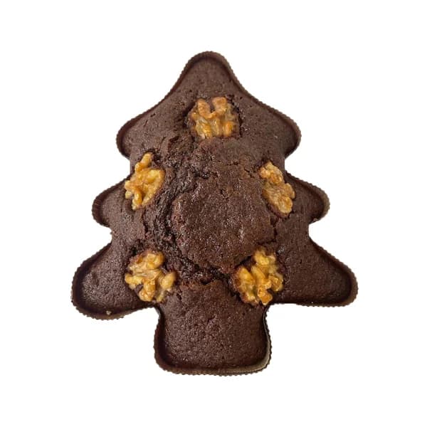 Abeto de bizcocho de caco con nueces 220 gr. - 0.22 kg - Imagen del producto en Findit