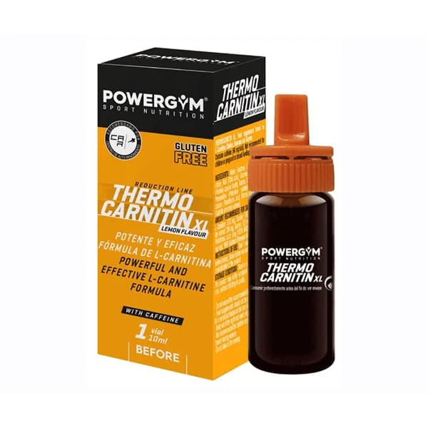 POWERGYM Suplementos thermocarnitin xl sabor a limón 10 ml. - 1 ud - Imagen del producto en Findit