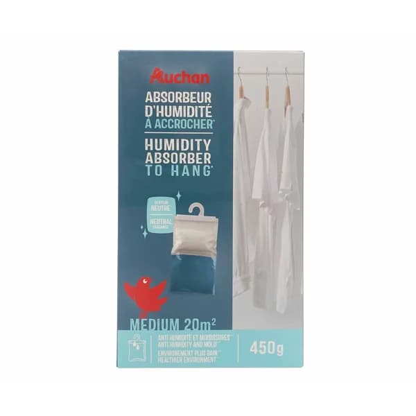 Absorbedor de humedad de colgar, 450g. - 0.45 kg - Imagen del producto en Findit
