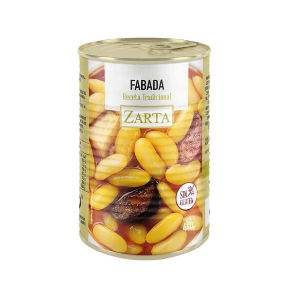 ZARTA Fabada en conserva 440 g - 0.44 kg - Imagen del producto en Findit