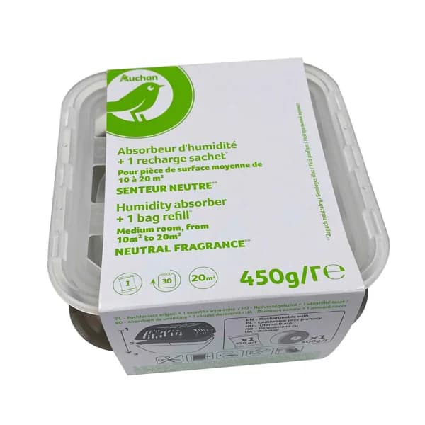 Absorbedor de humedad, 450g. - 0.45 kg - Imagen del producto en Findit