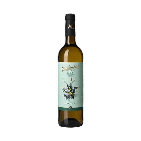 PACO MULERO  Vino blanco Albariño con D.O. Rías Baixas botella de 75 cl. - 1 ud - Imagen del producto en Findit