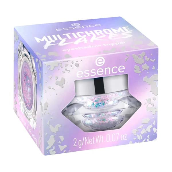 ESSENCE Multichrome flakes tono 01 Galactic vibes Sombra de ojos con partículas multicromáticas. - 1 ud - Imagen del producto en Findit