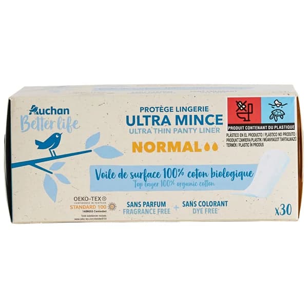 PRODUCTO ALCAMPO Salvaslips normal ultrafinos PRODUCTO ALCAMPO 30 uds. - 1 ud - Imagen del producto en Findit