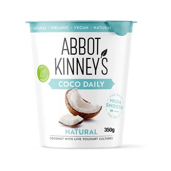 ABBOT KINNEY´S Yogur de coco natural bio vegano 350 g. - 0.35 kg - Imagen del producto en Findit