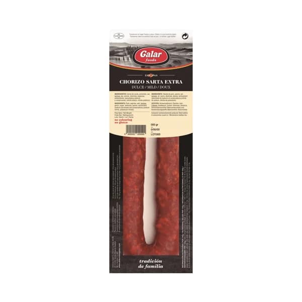 GALAR Sarta de chorizo dulce de categoria extra 200 g. - 0.2 kg - Imagen del producto en Findit