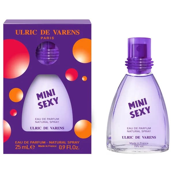 ULRIC DE VARENS Mini sexy Eau de parfum para mujer con vaporizador en spray 25 ml. - 1 ud - Imagen del producto en Findit