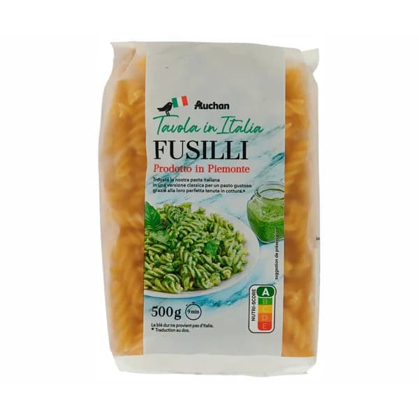 PRODUCTO ALCAMPO Fusilli tavola italia 500 g - 0.5 kg - Imagen del producto en Findit