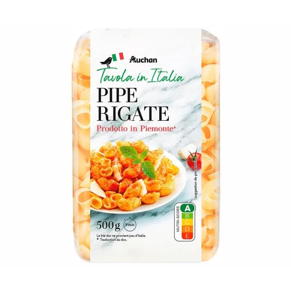 PRODUCTO ALCAMPO  Pipe rigate Tavola in Italia - 0.5 kg - Imagen del producto en Findit