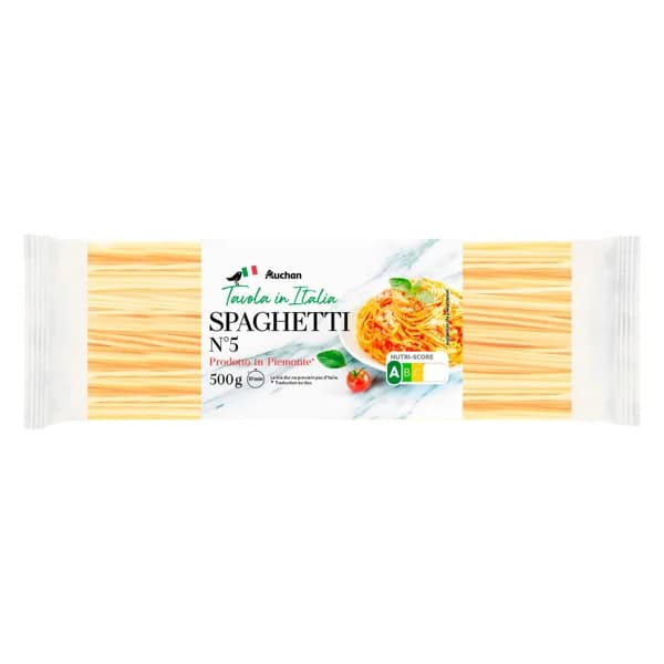 PRODUCTO ALCAMPO Spaguetti nº5 Tavola in Italia - 0.5 kg - Imagen del producto en Findit