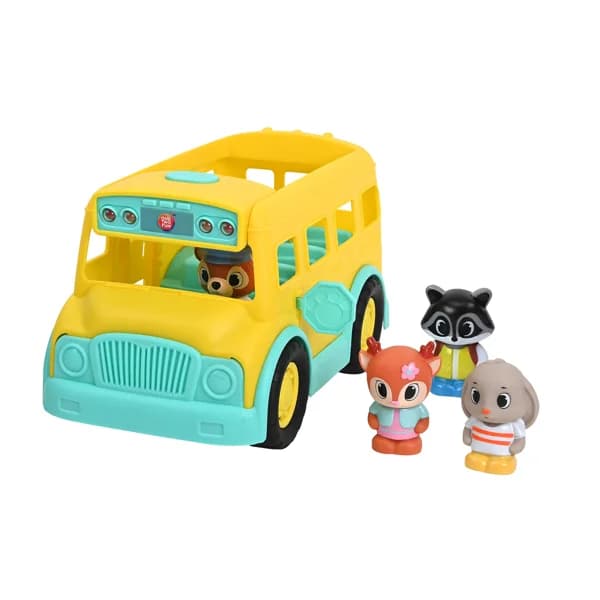 Autobus de juguete Leo & amigos, ONE TWO FUN. - 1 ud - Imagen del producto en Findit