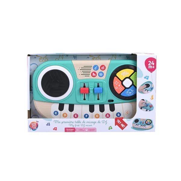 Jueguete mi primer mezclador DJ, +24 meses, ONE TWO FUN. - 1 ud - Imagen del producto en Findit