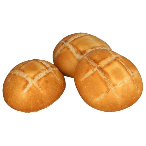 Pan de hamburguesa, 3 uds, 270g. - 0.3 kg - Imagen del producto en Findit
