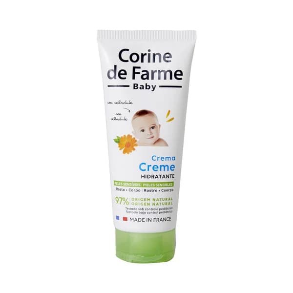 CORINE DE FARME Crema hidratante para rostro y cuerpo, con Caléndula, para pieles sensibles CORINE DE FARME Baby 100 ml. - 0.1 l - Imagen del producto en Findit