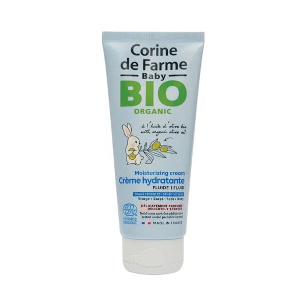 CORINE DE FARME Crema hidratante para cara y cuerpo, con aceite de oliva orgánico, especial pieles sensibles CORINE DE FARME Baby bio organic 100 ml. - 0.1 l - Imagen del producto en Findit