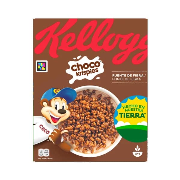KELLOGG'S Choco Krispies Cereales con sabor a chocolate 330 g. - 0.33 kg - Imagen del producto en Findit