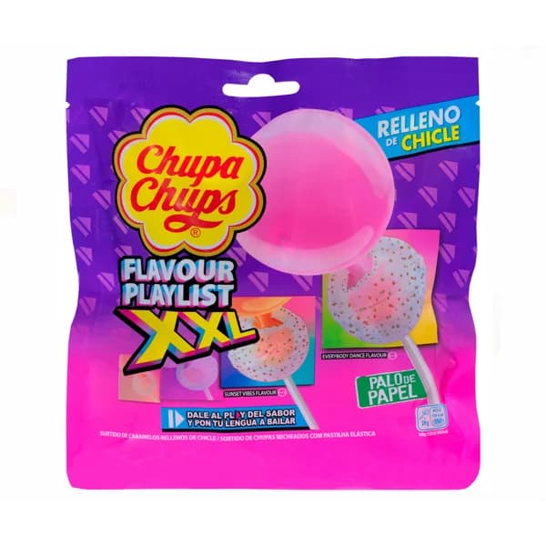 CHUPA CHUPS Caramelo con palo xxl 5 und. 145 g. - 0.15 kg - Imagen del producto en Findit