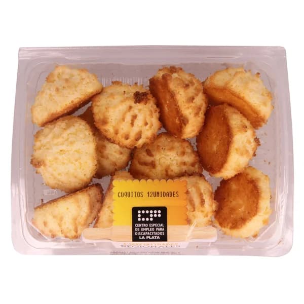Coquitos,12 uds. CENTRO ESPECIAL DE EMPLEO LA PLATA. - 0.3 kg - Imagen del producto en Findit
