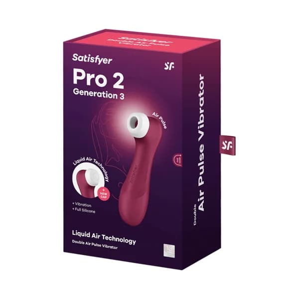 SATISFYER Estimulador de clítoris sin contacto directo, a través de ondas de presión SATISFYER Pro 2 Generation 3. - 1 ud - Imagen del producto en Findit