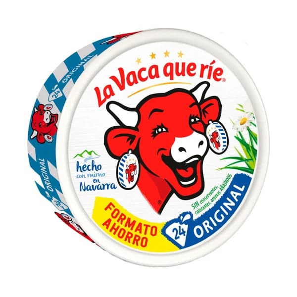 LA VACA QUE RÍE Queso en porciones 24 uds. 375 g - 0.38 kg - Imagen del producto en Findit